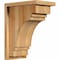 Ekena Millwork Pescadero Rough Sawn Corbel w/Backplate, Western Red Cedar, 8"W x 12"D x 16"H COR08X12X16PEC01RWR - alternate 1